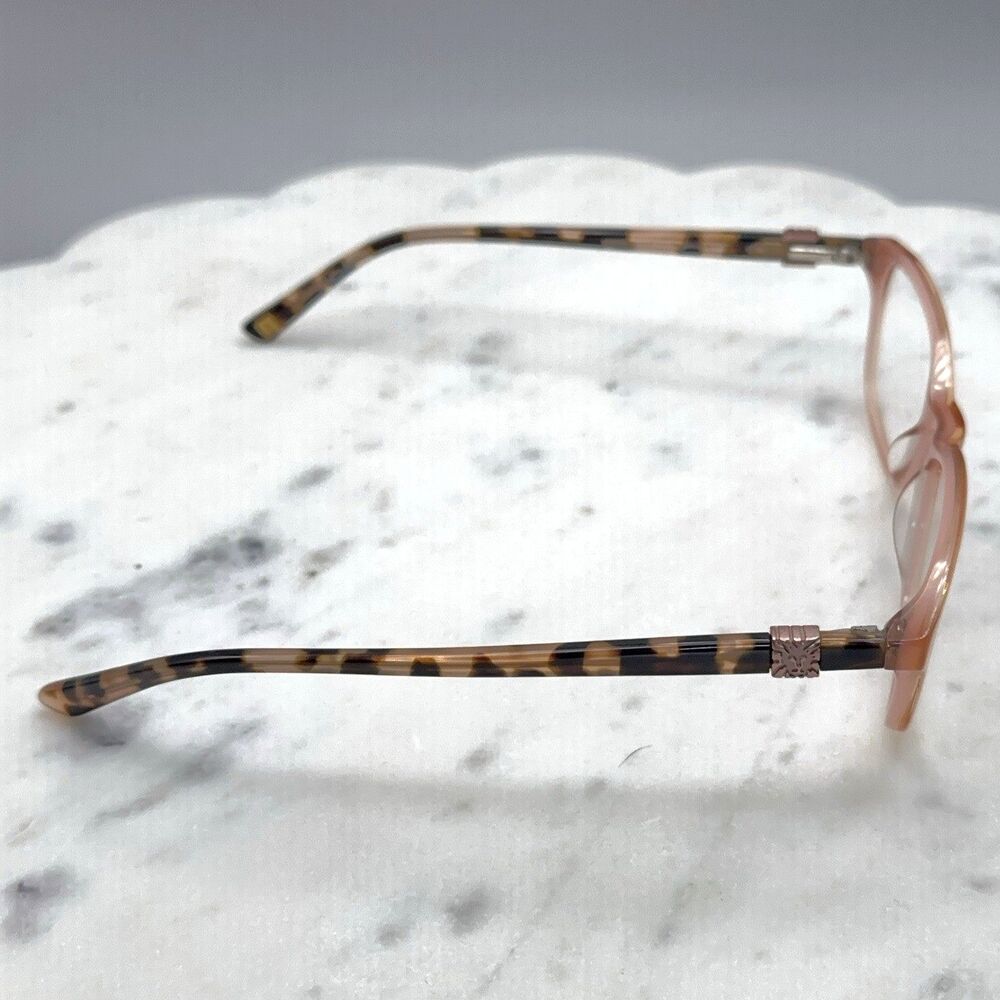 Anne Klein AK5058 001 Rose Full Rim Cat Eye Eyeglasses Frames Only 52-16-140 - Picture 3 of 10